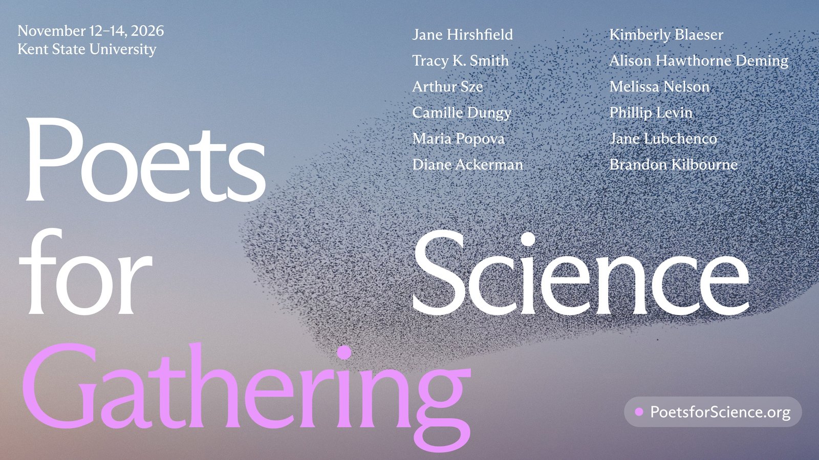 Poets for Science Gathering